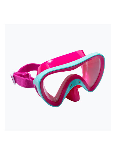 Детска маска за шнорхелинг Mares Turtle aqua/pink