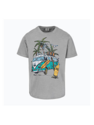 Pitbull мъжка тениска Open Beach сива