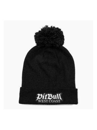 Зимна шапка Pitbull Beanie Bubble One Tone Old Logo black