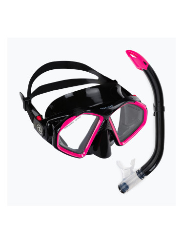 Aqualung Hawkeye комбиниран комплект за гмуркане с шнорхел Маска + шнорхел Черен SC3970102