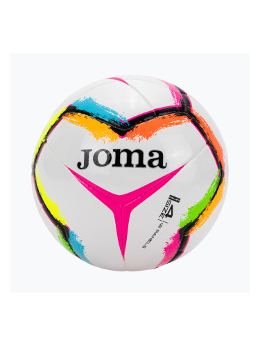 Футболна топка Joma Halley II white/fluor pink размер 4