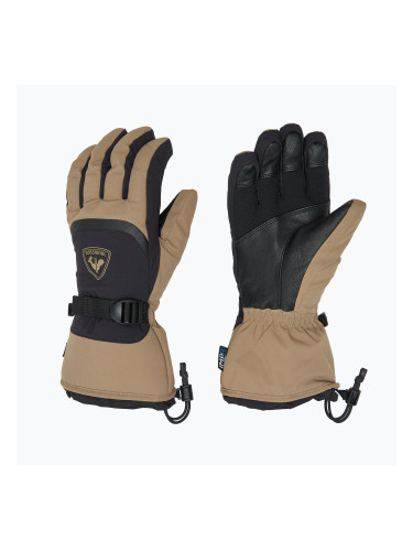 Мъжки скиорски ръкавици Rossignol Type Impr G dune