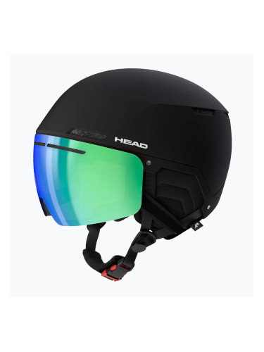 Скиорска каска HEAD Cinema Photo black/photo green