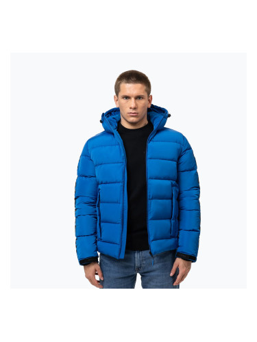 Мъжко зимно яке Pitbull Airway 4 Padded Hooded royal blue