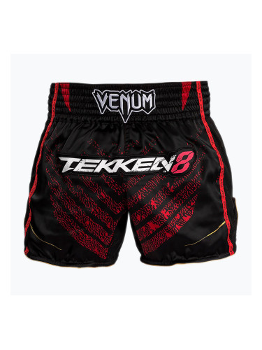 Мъжки шорти за тренировка Venum X Tekken 8 - Marshall Law Muay Thai Shorts black/red/gold
