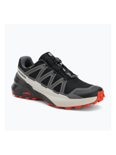 Мъжки обувки за бягане Salomon Speedcross Peak GTX black/castlerock/cherry tomato