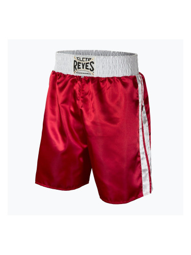 Мъжки боксови шорти Cleto Reyes Satin red/white