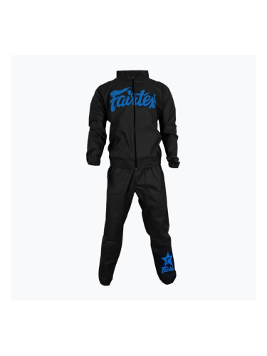 Гащеризон за сауна Fairtex Vinyl black/blue