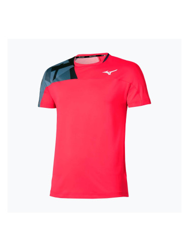 Мъжка тениска за тенис Mizuno Daybreakers Shadow vibrant red