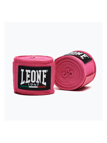Боксови бандажи Leone 1947 Hand Wraps 350 cm pink