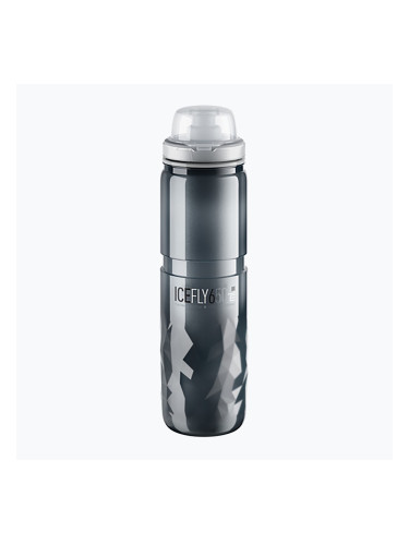 Велосипедна бутилка Elite Ice Fly 650 ml smoke