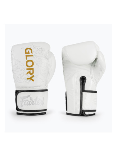 Боксови ръкавици Fairtex Glory Kickboxing Competition Training white