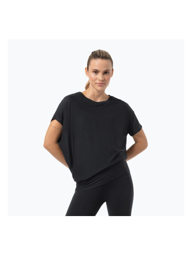Дамска тениска за йога super.natural Yoga Loose Tee jet black