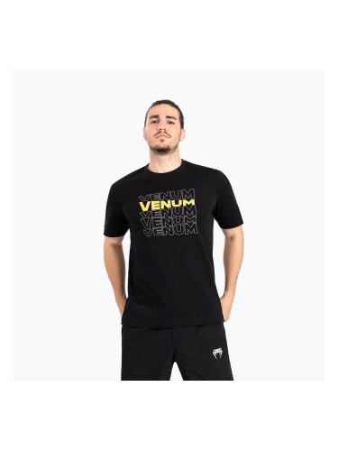 Мъжка тениска Venum Vertigo black/yellow