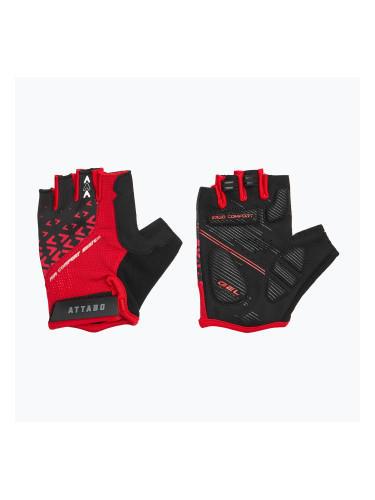ATTABO Vito гел удароустойчиви червени/черни ръкавици за колоездене