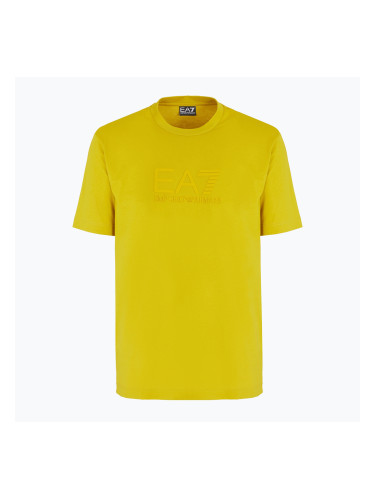 Мъжки EA7 Emporio Armani Visibility Cotton Crew antique moss Тениска