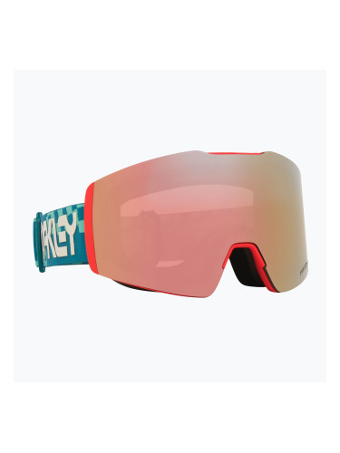 Скиорска маска Oakley Fall Line M jaxson pacific chex/prizm snow rose gold iridium