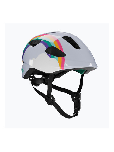 Детска велосипедна каска Lazer Pnut 2.0 KinetiCore rainbow