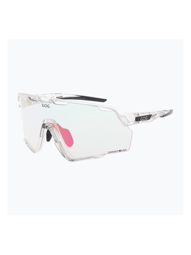 Слънчеви очила GOG Prometheus photochromic pink/black reflex pink