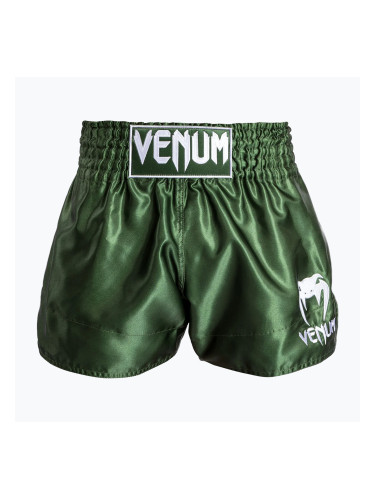 Мъжки шорти за тренировка Venum Classic Muay Thai khaki/white