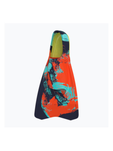 Speedo Medium Blade паун/вулканично оранжево/арктическо стъкло плувни плавници