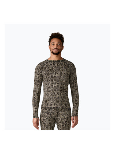 Мъжка термоактивна блуза с дълъг ръкав Patagonia Cap Mid Weight Crew flow / sunken blue