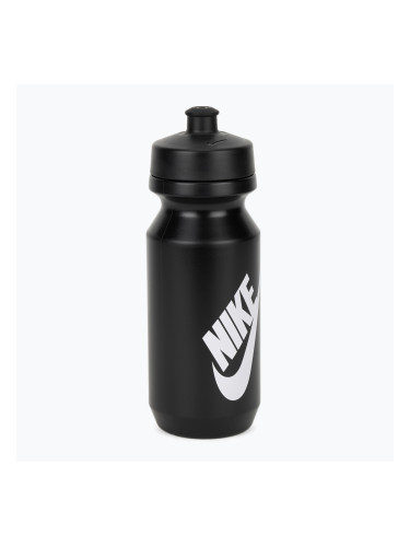 Бутилка за вода Nike Big Mouth 650 ml black/white