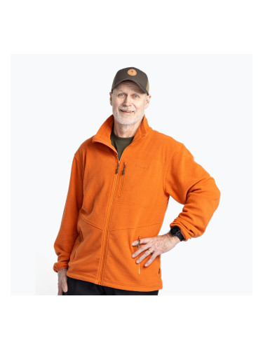Мъжки суитшърт за трекинг Pinewood Finnveden Fleece burned orange