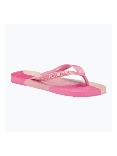 Джапанки Havaianas Top Logomania Colors II crystal rose