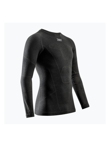 Мъжка термо блуза с дълъг ръкав X-Bionic Symbio Merino Shirt opal black