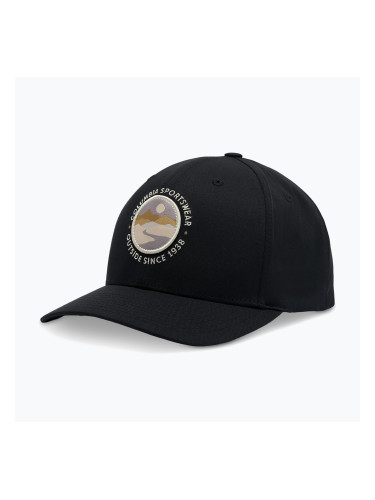 Шапка с козирка Columbia Lost Lager 3D Stretch Snapback black/landscape circle