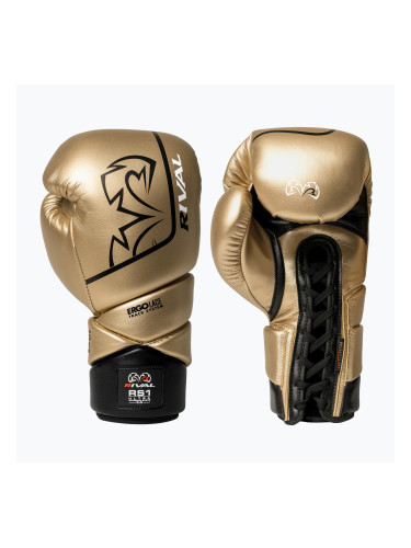 Боксови ръкавици Rival RS1 Ultra Sparring 2.0 gold