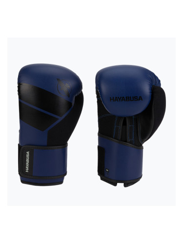 Боксови ръкавици Hayabusa S4 сини/черни S4BG