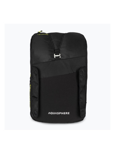 AquaSphere Transition 35 л черна/яркожълта раница
