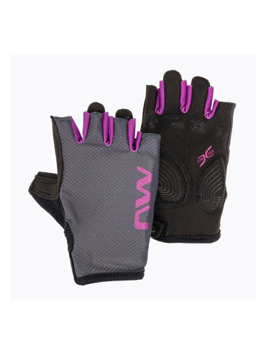 Дамски ръкавици за колоездене Northwave Active сиво-розови C89202326