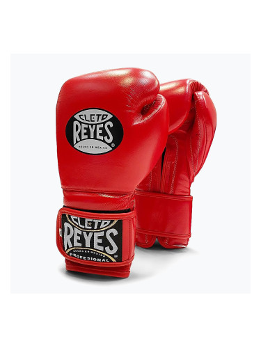 Боксови ръкавици Cleto Reyes Velcro Sparring red