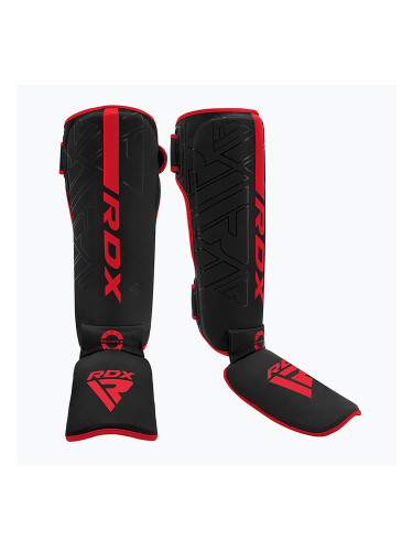 Протектори за подбедрица и стъпало RDX F6 Shin Instep red