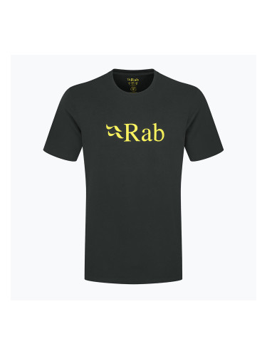 Мъжка тениска Rab Stance Logo beluga/polien