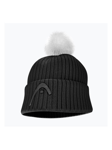 Дамска зимна шапка HEAD Julia Beanie black
