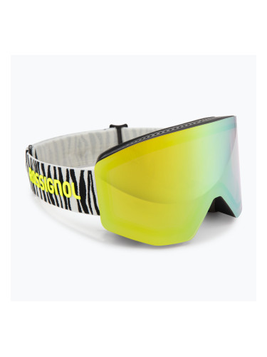 Скиорска маска Rossignol Otava S zebra/purple