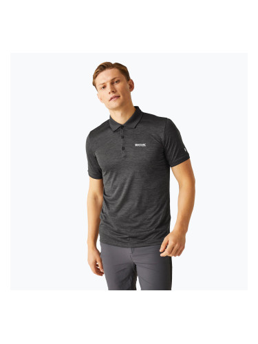 Мъжка риза за трекинг REGATTA Polo Remex II ash