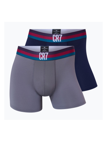 Мъжки боксерки CR7 Fashion Trunk Micro 2 чифта 457 multicolour
