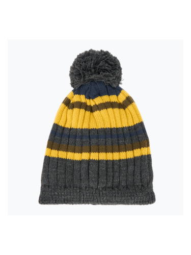 LEGO Lwagan 705 тъмно сив меланж детска зимна шапка