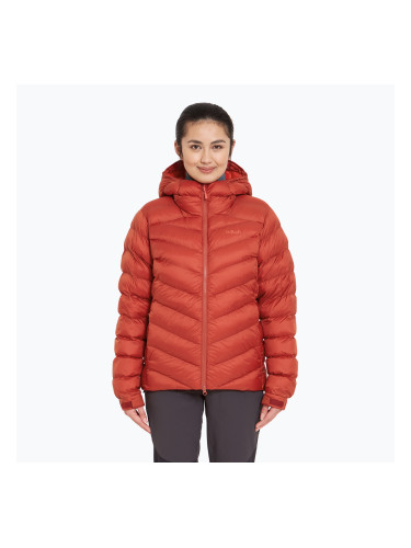 Дамско подплатено яке Rab Nebula Pro tuscan red