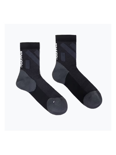 Компресионни чорапи за бягане NNormal Race Low Cut black