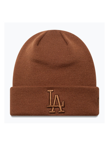 Зимна шапка New Era Essential Los Angeles Dodgers dark auburn/dark autumn