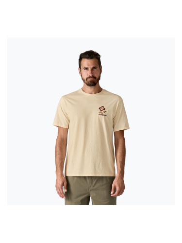 Мъжка тениска Patagonia Balance Organic peace seeds / undyed natural