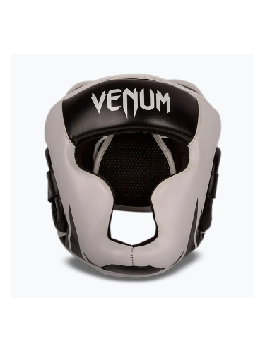 Детска боксова каска Venum Challenger бяла/черна