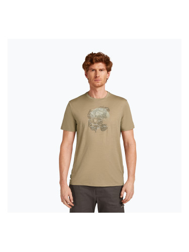 Мъжка тениска Icebreaker Merino 150 Tech Lite Ruapehu Round flagstone