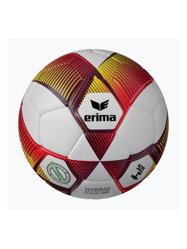 ERIMA Hybrid Futsal червена/жълта футболна топка размер 4